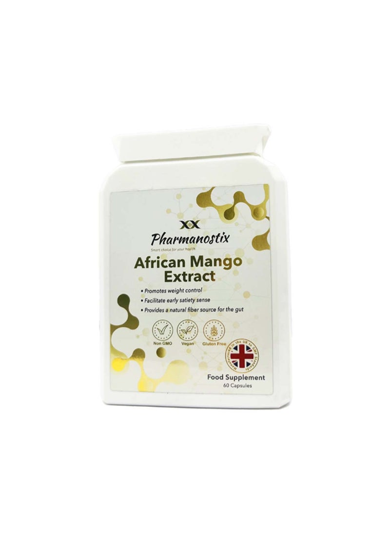 Pharmanostix African Mango Extract– 60 Vegan Capsules